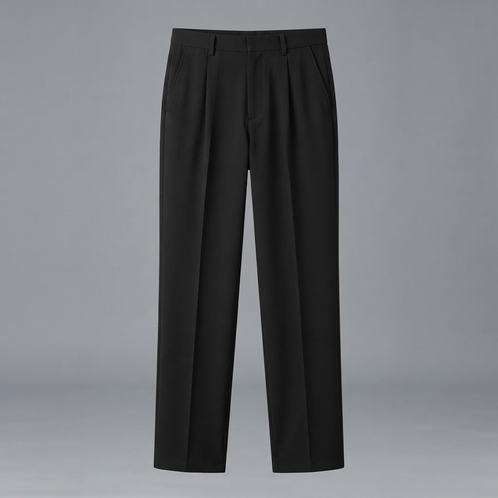 Bruno | Men's Slim Fit Draped Formal Pants