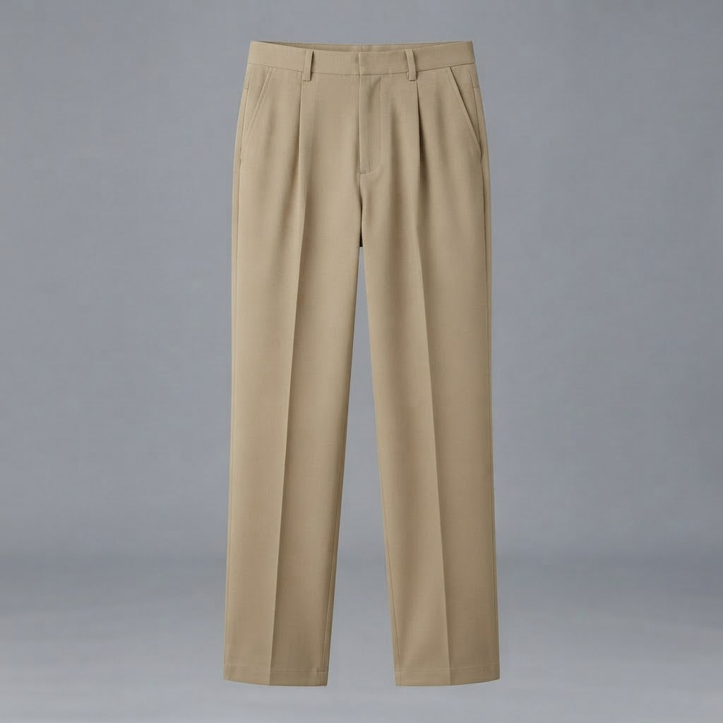 Bruno | Men's Slim Fit Draped Formal Pants