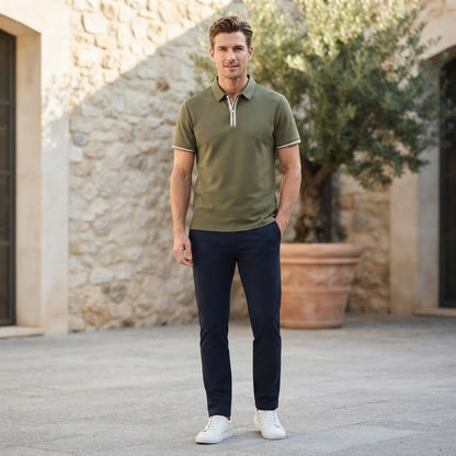 Fabian | Men's Classic Short Sleeve Polo Shirt
