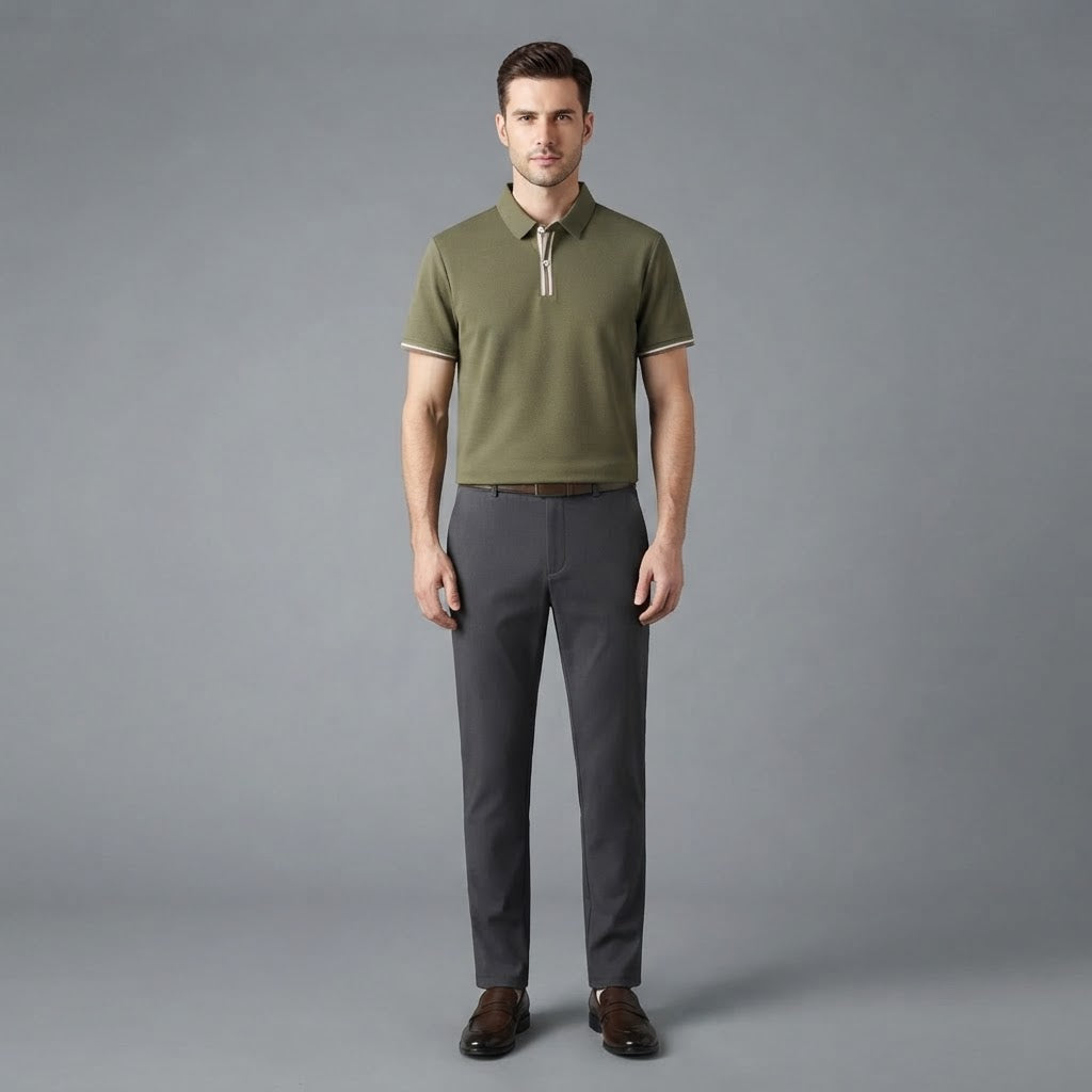 Fabian | Men's Classic Short Sleeve Polo Shirt