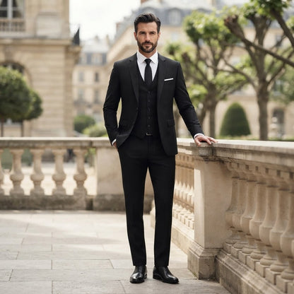 Leon | Men's Slim Fit Three-Piece Suit