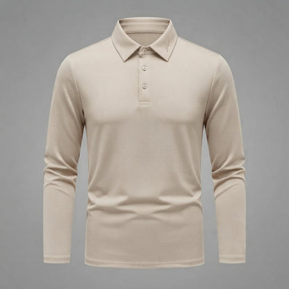 Men's Long Sleeve Polo Shirt | Classic Polo Shirts