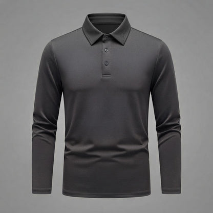 Men's Long Sleeve Polo Shirt | Classic Polo Shirts