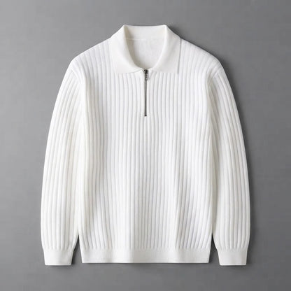 Men's Merino Zip Sweater| Regular Fit