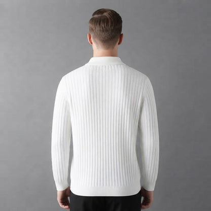 Men's Merino Zip Sweater| Regular Fit