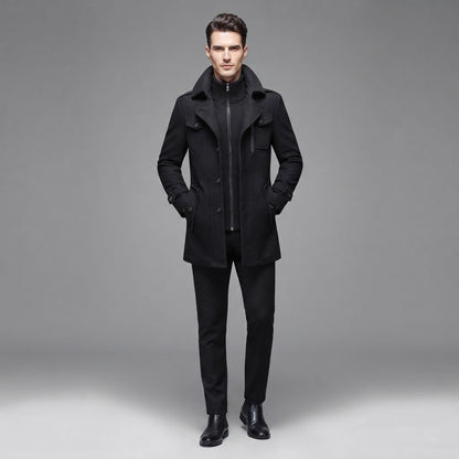 Milan | Men's Double Collar Slim Fit Jacket