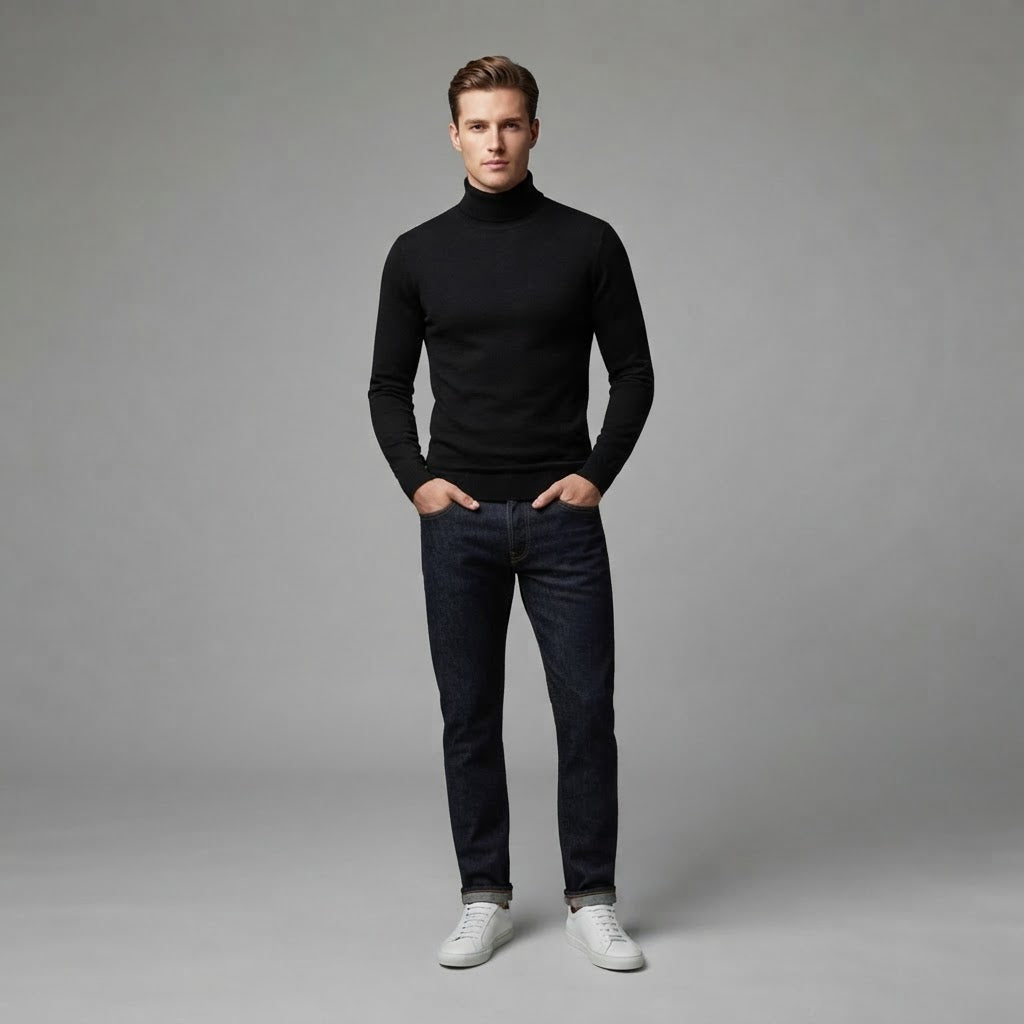 Valen | Men's Quarter Zip Sweater