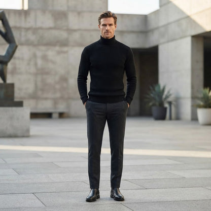 Valen | Men's Quarter Zip Sweater